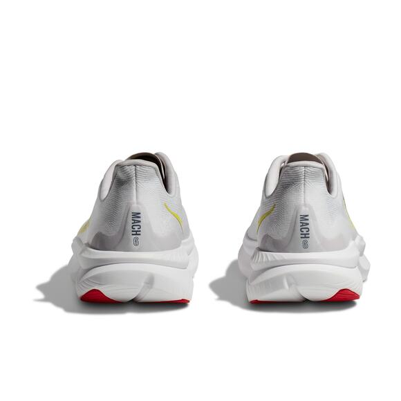NWT Hoka Men\'s Mach 6 White/Nimbus Cloud 10 Medium